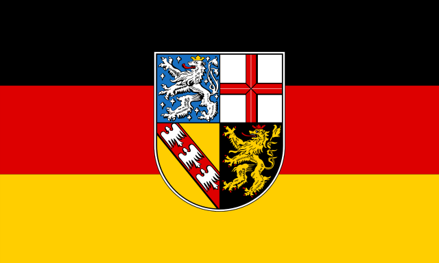 Saarland-Flagge